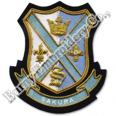 Bullion Wire Insignia Badges